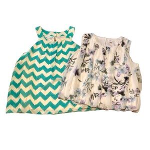 🛍️ BUNDLE DEAL: Floral & Chevron Blouses – Size XL/XXL